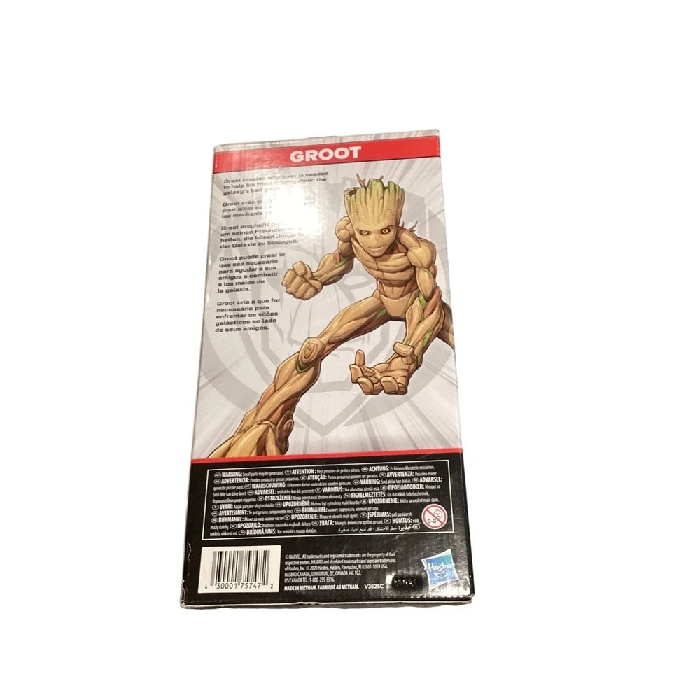 Marvel Groot Action Figure Guardians of the Galaxy Hasbro Titan HeroSeries F0721